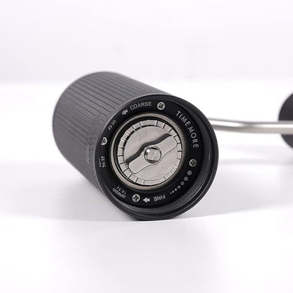 TIMEMORE Chestnut ESP Manual Coffee Grinder with Patented Stainless Steel Conical Burr - Precise Adjustable Setting, Hand Coffee Been Grinder for Espresso Moka French Press Pour Over - Black