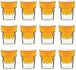 Load image into Gallery viewer, Vikko 1 Ounce Shot Glasses: Set of 12 Small Liquor and Spirit Glasses - Durable Tequila Bar Glasses For Alcohol and Espresso Shots - 12 Piece Mini Shooter Glass Set (Maracco)