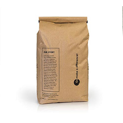 5lb Go-Blend Whole Bean Fresh Roasted Coffee, Dark Roast, 100% Arabica Specialty Coffee, 80 ounces, 5 pounds, Bulk Coffee