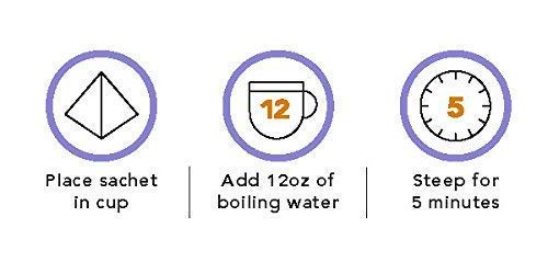 Paromi Chamomile Lavender Rooibos, Resealable Pouch, 50 Count