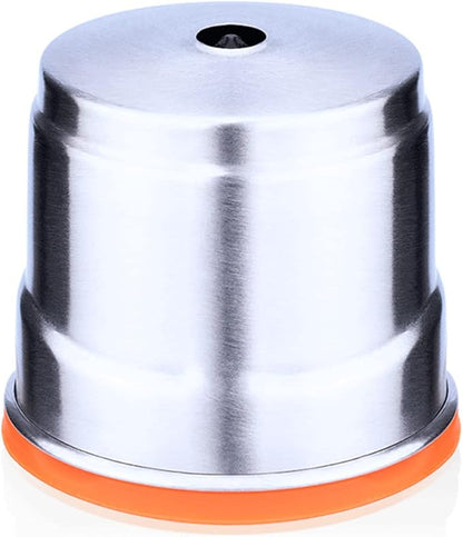 Fdit 304 Tough Stainless Steel Coffee Capsules, Dishwasher Safe Reusable Coffee Pods for Coffee Machine, For Keeping Coffee