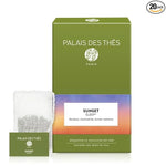 Load image into Gallery viewer, Palais des Thés - Sunset Sleep - Caffeine-Free Rooibos Tea, Chamomile &amp; Lemon Verbena - Premium Tea Bags, Serves 20 Cups