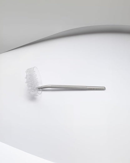 MELODRIP Pour Over Coffee Tool for Cleaner and Sweeter Brewing (Matte Grey Handle and Clear Dish)