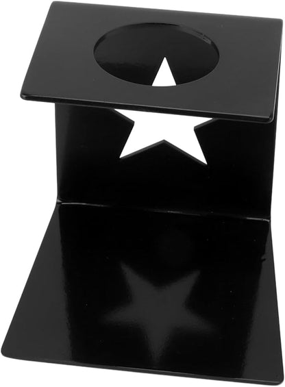 Reusable Pour Over Coffee Maker Dripper Stand for Home or Office (Black)