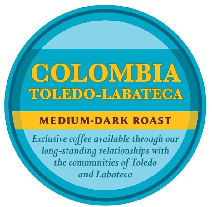 Community Coffee Private Reserve Colombia Toldeo-Labateca Whole Bean Coffee, Medium-Dark Roast, 32 Ounce Bag (Pack of 1)
