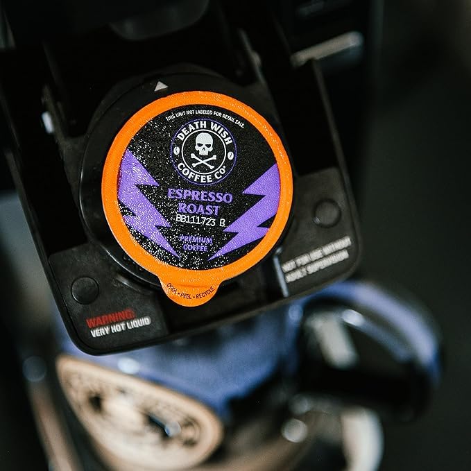 Death Wish Coffee, Espresso Roast Pods (30 Count)