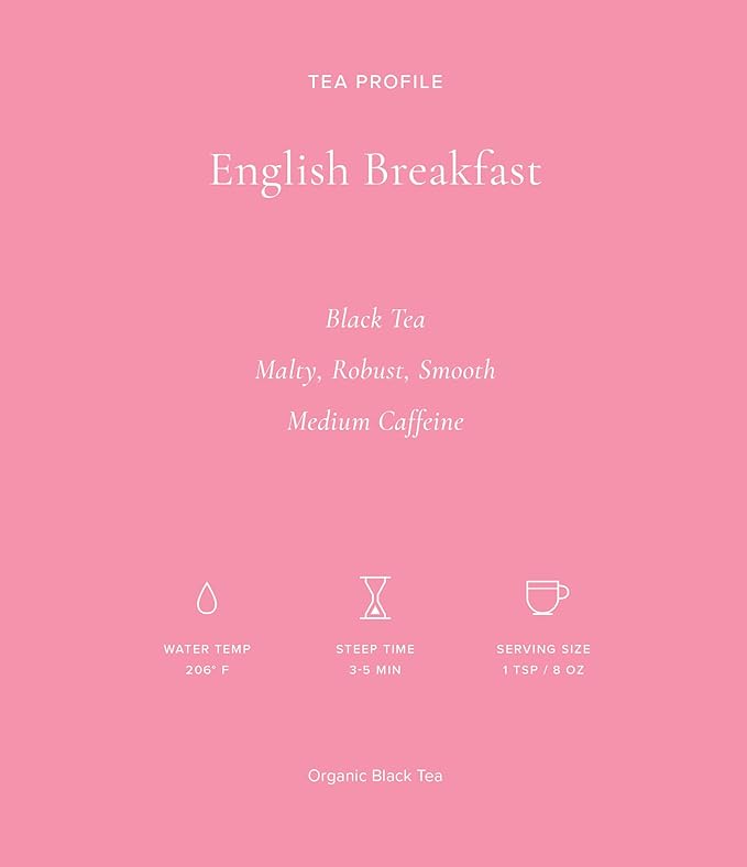 Art of Tea | Organic English Breakfast Tea (12 Count)