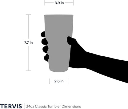 Tervis Harry Potter The Marauder's Map Made in USA Double Walled Insulated Tumbler Travel Cup Keeps Drinks Cold & Hot, 24oz, Classic