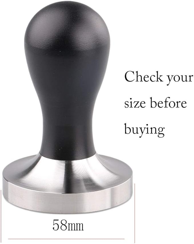 Coffee Tamper 58mm Barista Espresso Base Coffee Bean Press