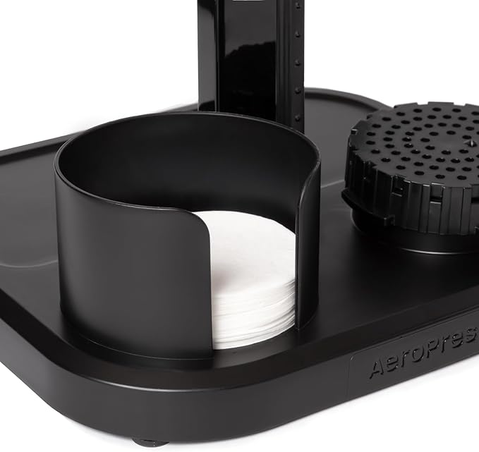 AeroPress Organizer Stand, Durable Coffee Bar Station and Compact Storage Solution Fits Every AeroPress Manual Coffee Maker (Except Premium and Go)