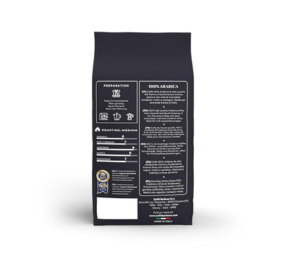 Caffe Borbone Whole Bean Coffee, Medium Roast 100% Arabica Blend, Aromatic and Refined Italian Coffee, 2.2 lb Bag