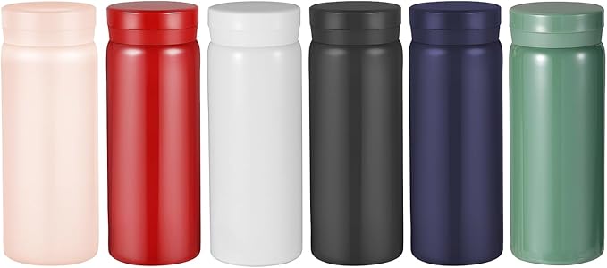 Mini Thermos Cute Water Bottle - 7 oz Tiny Insulated Vacuum 18/10 Stainless Steel Small Flask - Leak Proof & Spill Proof & Keeps Cold and Hot for Drink, Coffee, Tea