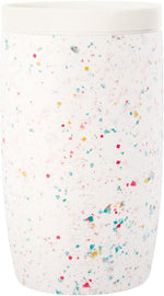 Load image into Gallery viewer, Simple Modern Travel Coffee Mug Tumbler with 360° Lid | Ceramic-Lined Insulated Stainless Steel Cold Brew Iced Coffee Cup | Gifts for Women Men Her Him | Voyager Signature | 12oz | Cream Terrazzo