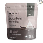 Load image into Gallery viewer, Paromi Bourbon Vanilla Black Tea, Resealable Pouch, 15 Count
