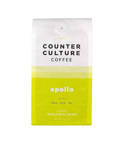 Counter Culture Coffee - Fresh Roasted Certified Organic Whole Bean Coffee (Kosher) (Apollo)