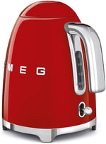 Load image into Gallery viewer, SMEG 50's Retro Style Electric Water Kettle with Automatic Shutoff, Removable Base, and Water Indicator, KLF03RDUS, Red