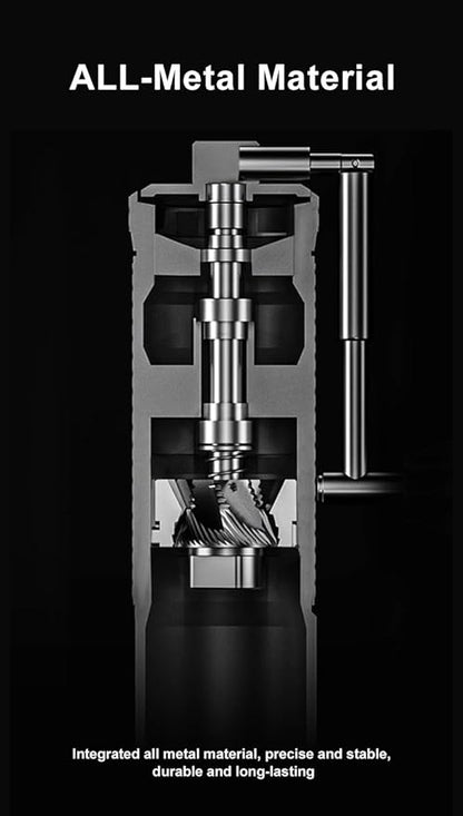 TIMEMORE Chestnut S3 Coffee Grinder with External Point to Point Precision Digital Adjustment, Stainless Steel S2C890 Burr, 30g Capacity, Suitable for Travel/Camping.(S3 Black)