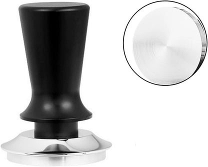 Espresso Tamper, Coffee Tamper 58mm Espresso Hand Tamper 30lbs Stainless Steel Base Tamper Espresso Spring-loaded Tamper for Barista Home