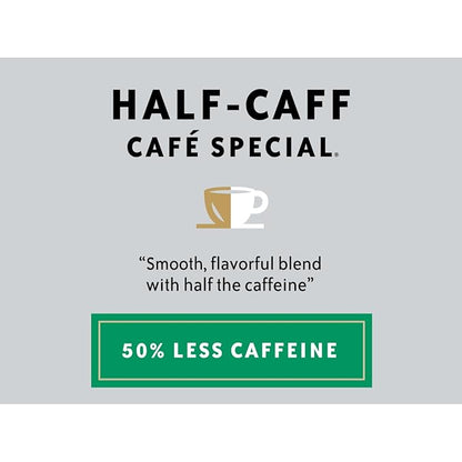 Community Coffee Café Special Half-Caff 32 Ounces, Medium Dark Roast Ground Coffee, 32 Ounce Bag (Pack of 2)