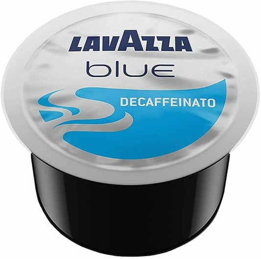 Lavazza BLUE Capsules, Espresso Decaffeinato Coffee Blend, Decaffeinated Medium Roast, 100 Count (Pack of 1)