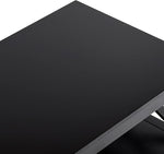 Load image into Gallery viewer, ChooChoo Oxford Coffee Table with Thicker Legs, Black Wood Coffee Table with Storage for Living Room