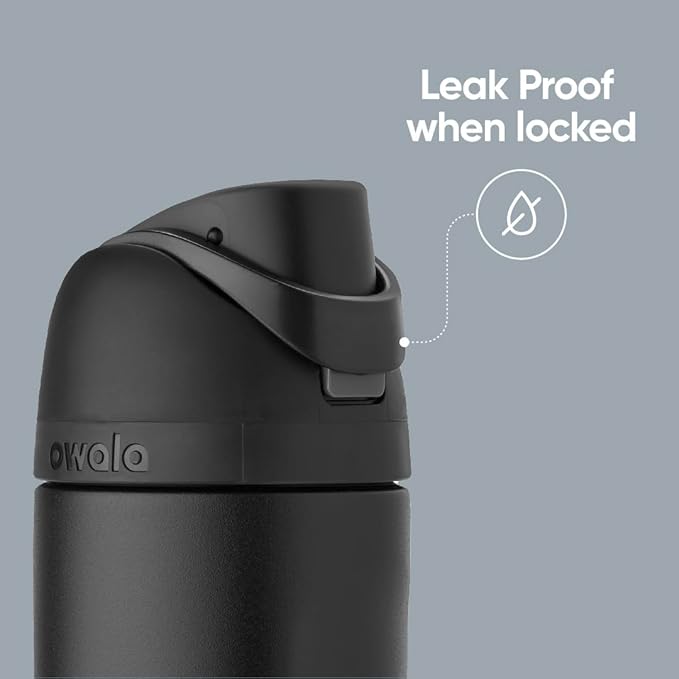 Owala FreeSip Insulated Stainless Steel Water Bottle with Straw, BPA-Free Sports Water Bottle, Great for Travel, 24 Oz, Summer Sweetness