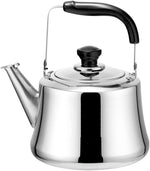 Load image into Gallery viewer, Stainless Steel Whistling Tea Kettle, Stove Top Whistling Tea Pot, Cute Candy Colors Teakettles with Ergonomic Handle for Gas, Induction, Electric Stove Tops ( Color : OneColor , Size : 2 liter )