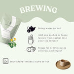 Load image into Gallery viewer, AutoimmuniTea – Soothing Tea Bags for Allergy Relief and Sinus Relief, Organic, Caffeine Free and USDA Certified, Blend of Lemon Balm, Ginger, Nettle, and Licorice, AIP Friendly