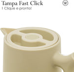 Load image into Gallery viewer, WOLFF - Thermal Coffee Carafe - Hot or Cold Drinks, Double Walled Insulated Vacuum Flask - Leakproof Coffee Dispenser with Wooden Handle, Thermos Bottle for Cold Beverages - Mint, 34floz/1L