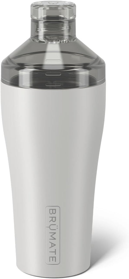 BrüMate Cocktail Shaker 22oz Insulated Stainless Steel Shaker - 100% Leakproof - No Condensation (Dune)