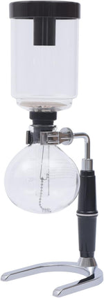 Load image into Gallery viewer, Siphon Syphon Coffee Maker Tabletop Glass Siphon Pot Syphon Coffee Maker Siphon Vacuum Coffee Maker Black (3 Cups(360ml))