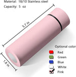 Load image into Gallery viewer, 5 oz Mini Thermos Cute Water Bottle - Insulated Stainless Steel Bottle - Keeps Cold for 12 hours, Hot for 6 hours - Pink