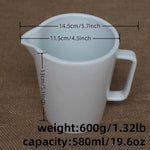 Load image into Gallery viewer, Milk Frother Cup,Ceramics milk frother pitcher,Ceramics Milk Frothing Jug,Milk steaming pitcher,Milk steamer cup,Milk pitcher for espresso machine