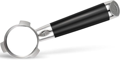 𝟓𝟒𝐦𝐦 𝐁𝐨𝐭𝐭𝐨𝐦𝐥𝐞𝐬𝐬 𝐏𝐨𝐫𝐭𝐚𝐟𝐢𝐥𝐭𝐞𝐫 - Includes Precision Filter Basket - Fits Breville Barista Express and 54mm Breville Machines， Black