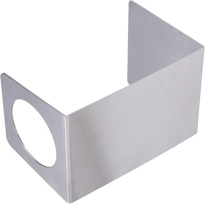 Drip Coffee Holder, Pour Over Coffee Stand, Lightweight Metal Dripper Holder for Home and Cafe Use (Silver)