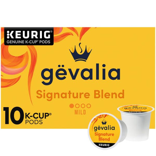 Gevalia Signature Blend Mild Roast K-Cup® Coffee Pods, 10 CT (Pack of 1)