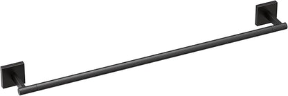 Moen BP1824BL Triva 24" Bathroom -Towel Bar, Matte Black