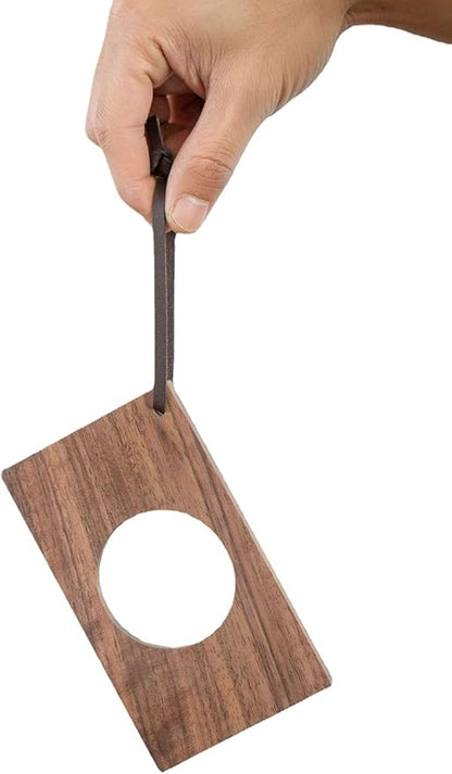 Pour Over Coffee Dripper,V60 and Cake Cup Filter Paper Silicone Coffee Funnel Filter,Reusable Dripper Coffee Filter with Wood Base Coffee Dripper Accessory for Coffee Pot Coffee Maker (Blue)