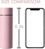 Load image into Gallery viewer, 5 oz Mini Thermos Cute Water Bottle - Insulated Stainless Steel Bottle - Keeps Cold for 12 hours, Hot for 6 hours - Pink