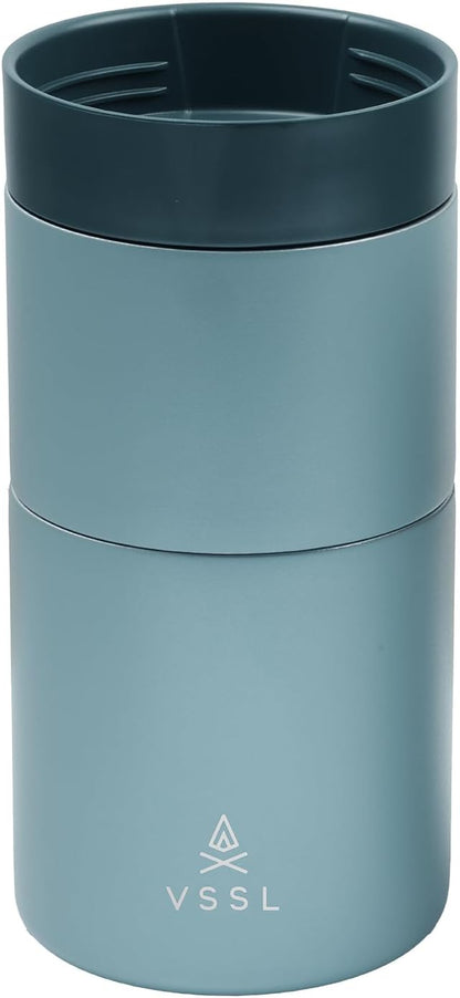 Nest Pour Over Coffee Set, Transportable and Compact Pour Over Set with 10 oz Double Walled Mug, Everglade