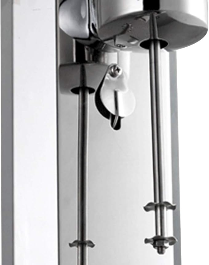 Commercial Stainless Steel Milk Shake Machine, Stainless Steel Milk Shaking Machine, Double Head Drink Mixer 110V (Double Head)