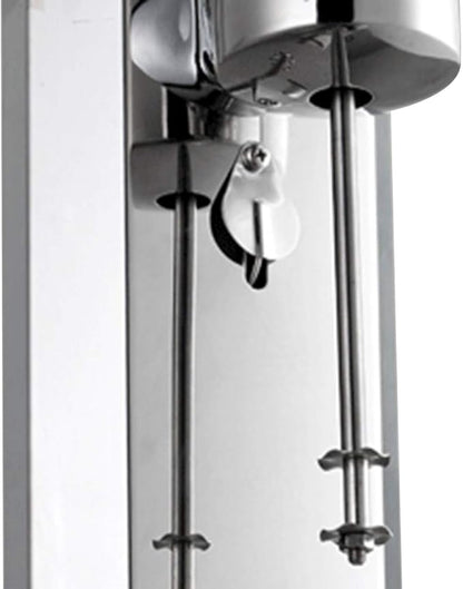 Commercial Stainless Steel Milk Shake Machine, Stainless Steel Milk Shaking Machine, Double Head Drink Mixer 110V (Double Head)