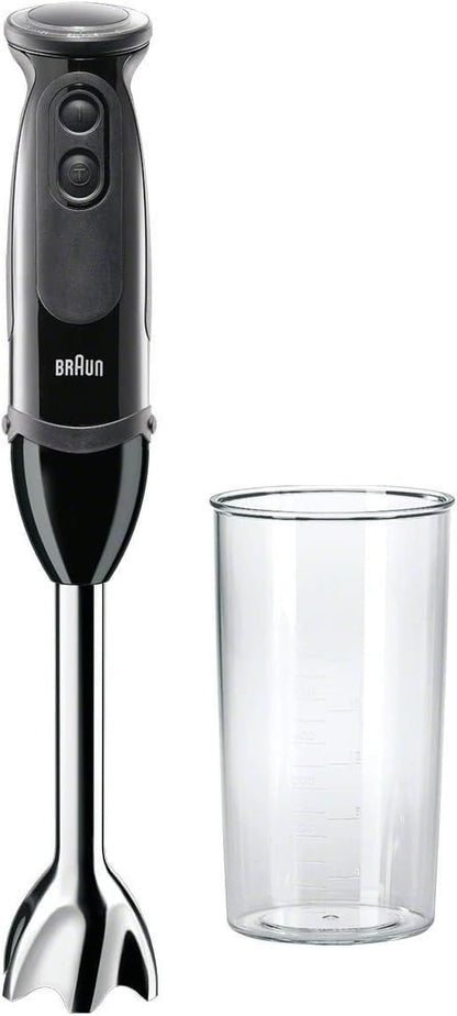 Braun MQ5000 Vario Hand Blender Stick – 21-Speed Handheld Immersion Blender with Turbo Boost, Stainless Steel Blades, SplashControl, EasyClick System, 400W, Hand Blenders for Smoothies