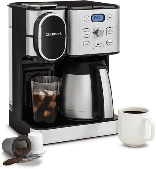 CUISINART Coffee Center® 10-Cup Thermal Coffeemaker and Single-Serve Brewer
