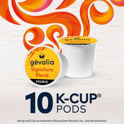 Gevalia Signature Blend Mild Roast K-Cup® Coffee Pods, 10 CT (Pack of 1)