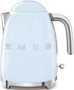 Load image into Gallery viewer, SMEG 50's Retro Style Electric Water Kettle with Automatic Shutoff, Removable Base, and Water Indicator, KLF03PBUS, Pastel Blue