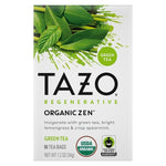 Load image into Gallery viewer, TAZO Tea Bags, Regenerative Organic: Refresh Mint Herbal, Zen Green, Green Ginger, Chai Black, Early Grey, &amp; Passion Herbal (1ea) (Variety Pack)