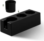 Load image into Gallery viewer, MHW-3BOMBER Espresso Tamping Station, 4 in 1 Tamper Station for Storage 51-58mm Portafilter, Distributor and Espresso Accessories,ABS Portafilter Holder,Black,CH6719