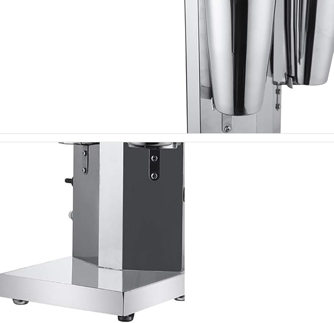 Commercial Stainless Steel Milk Shake Machine, Stainless Steel Milk Shaking Machine, Double Head Drink Mixer 110V (Double Head)