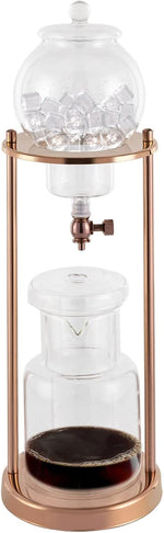 Load image into Gallery viewer, Cold Brew Drip Coffee Maker, 600ml/20.29oz Iced Coffee Brewer Machine Dripper Pot with Measuring Spoon and Stainless Steel Filter for Home Office Coffee Shop